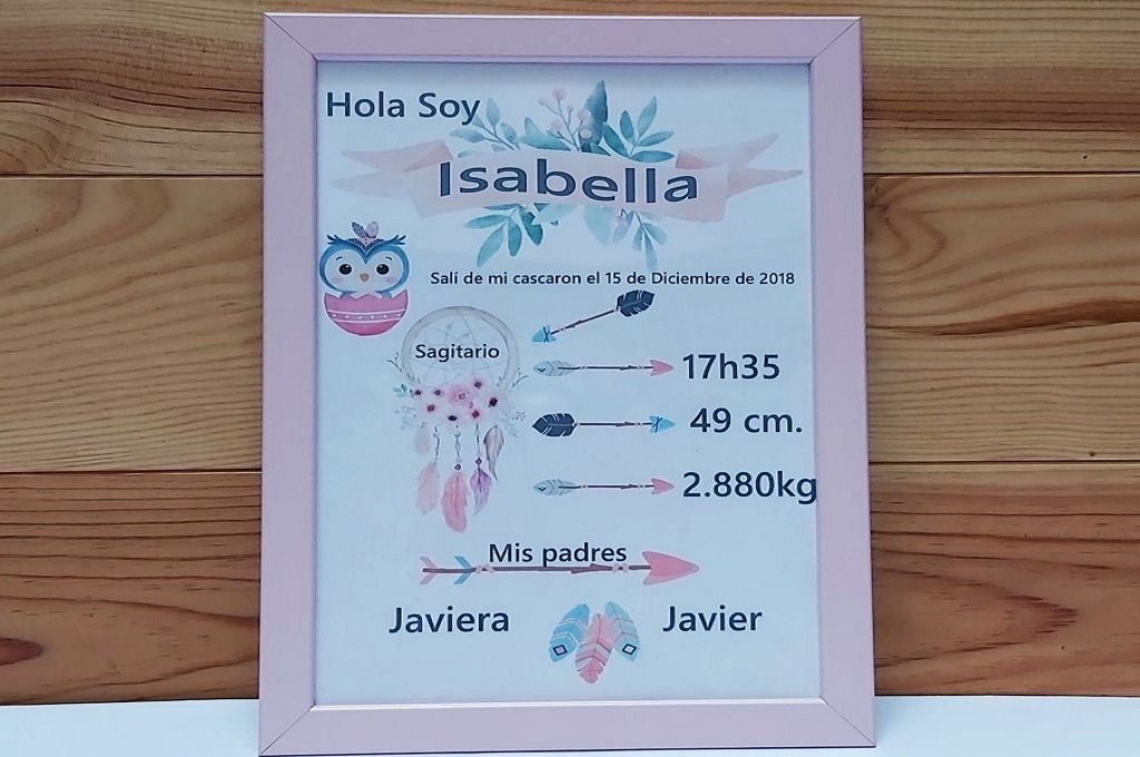 cuadro de nacimiento